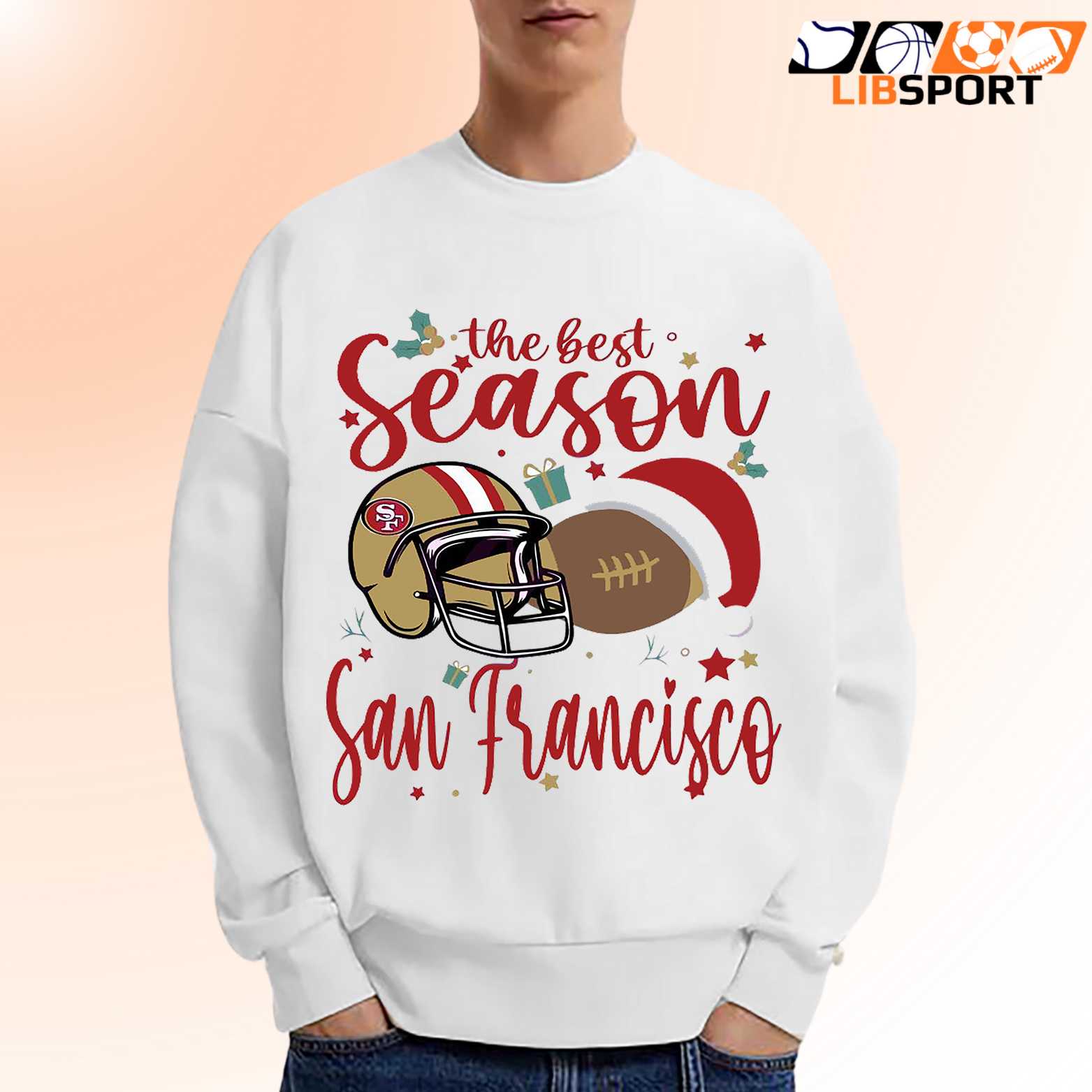 The Best Season San Francisco Christmas T Shirt, Game Day Fan Shirt